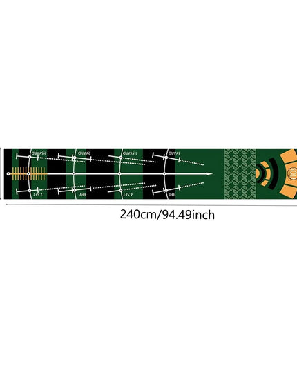 Golf Putting Indoor Golf Hitting Mat Green Mat Golf Practice Training Aid Equipment for Home Outdoor Backyard Golf Practice