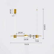 Modern LED Ceiling Chandelier Indoor Lighting Dining Table Chandelier Pendant Hanging Light Living Room Decoration Kitchen Lamp