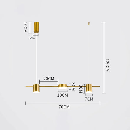 Modern LED Ceiling Chandelier Indoor Lighting Dining Table Chandelier Pendant Hanging Light Living Room Decoration Kitchen Lamp