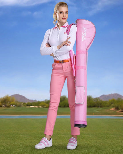 Sports Golf Club Foldable Bags Outdoor Practice Training Portable Storage Lightweight Shoulder Bag Can Hold Complete Unisex