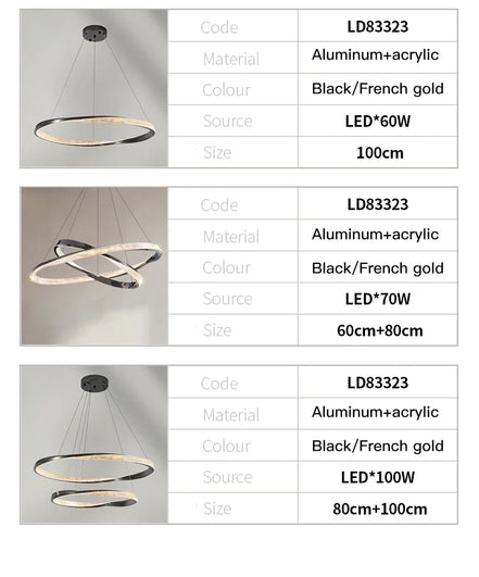 Modern Light Luxury Villa LED Chandelier Italian Art Living Room Hotel Restaurant Kitchen Home Decoration Lighting Fixtures