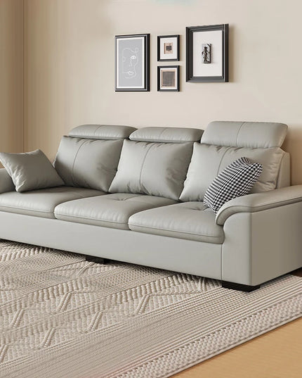 Professional High-Backrest Living Room Sofa Set Simple Modern Luxury Fabric Design with Luxury for Apartments and Hotels
