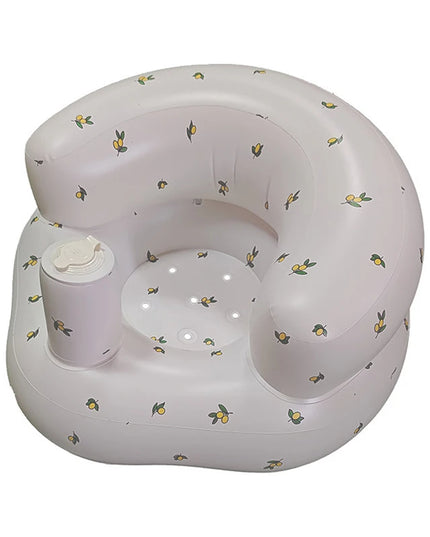 Children Inflatable Sofa,Inflatable Baby Sofa for Babies 3 Months & Up,Baby Seats for Infants, Blow Up with Built in Air Pump