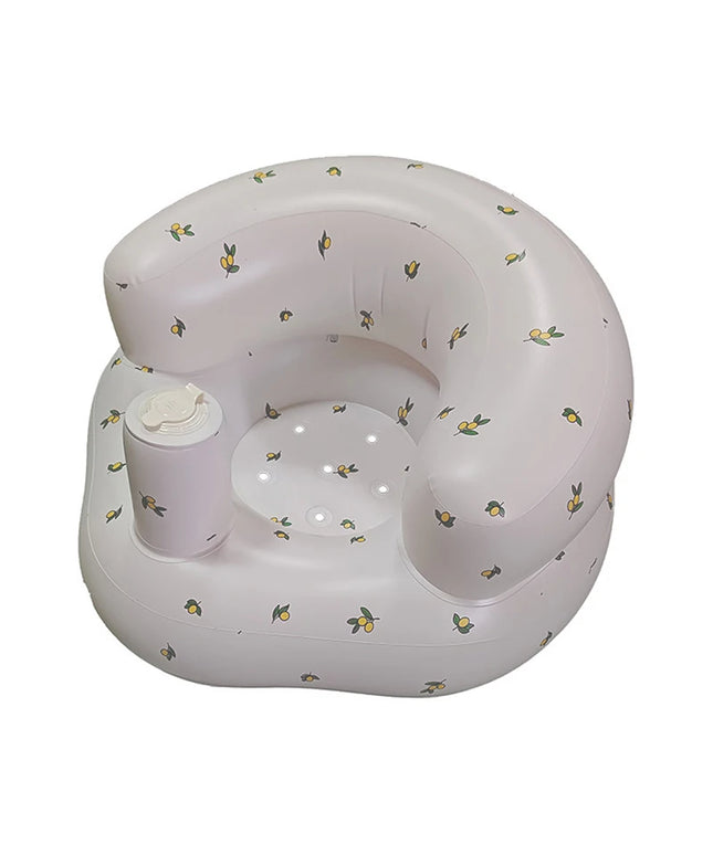 Children Inflatable Sofa,Inflatable Baby Sofa for Babies 3 Months & Up,Baby Seats for Infants, Blow Up with Built in Air Pump