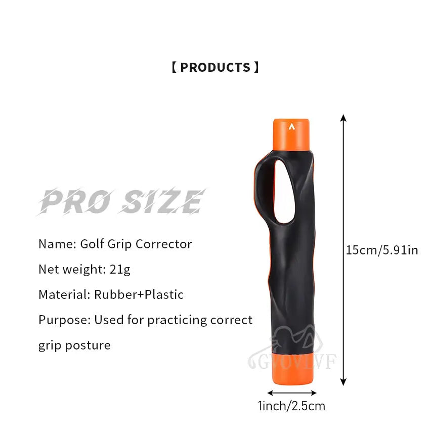 1pc Golf Club Training Grip Golf Training Aid Posture Correction Practice Alignment Posture Correction Practice Alignment