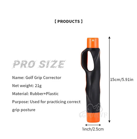 1pc Golf Club Training Grip Golf Training Aid Posture Correction Practice Alignment Posture Correction Practice Alignment