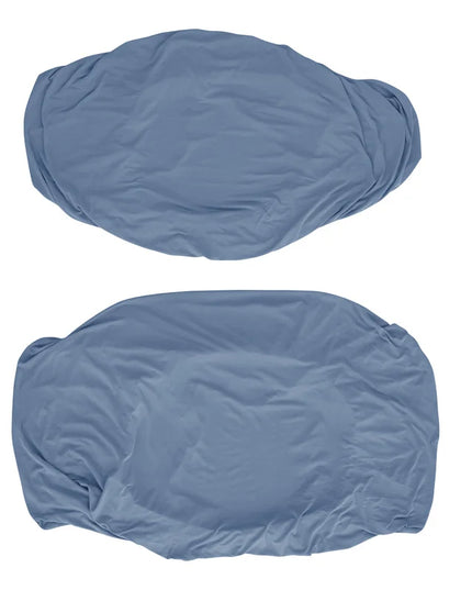 2pcs/set Jacquard RV Dinette Cushions Covers Stretch Camper Sofa Seat Covers Adjustable Dining Seat Covers Bench Backrest Decor