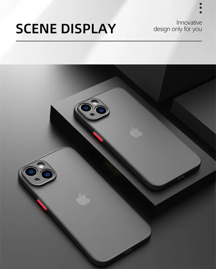 Jingjia Armor Bumper Shockproof Case For iPhone 15 11 12 13 Mini 14 Pro XR X Xs Max 7 8 Plus SE 2020 Silicone Hard Cover Capa