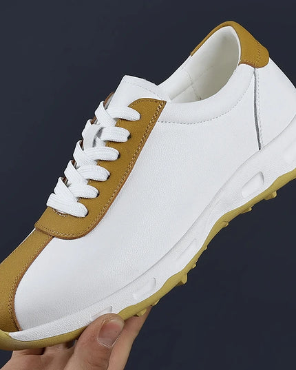 2025 Professional Golf Shoes Men Leather Golf Training Unisex Good Quality Gym Sneakers Man Brand Designer Walking Shoes 38-44