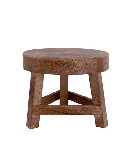 Wood Low Stools Small Bench Plant Stand Indoor Outdoor er Pot Holder Shelf Modern for Entryway Garden Decoration