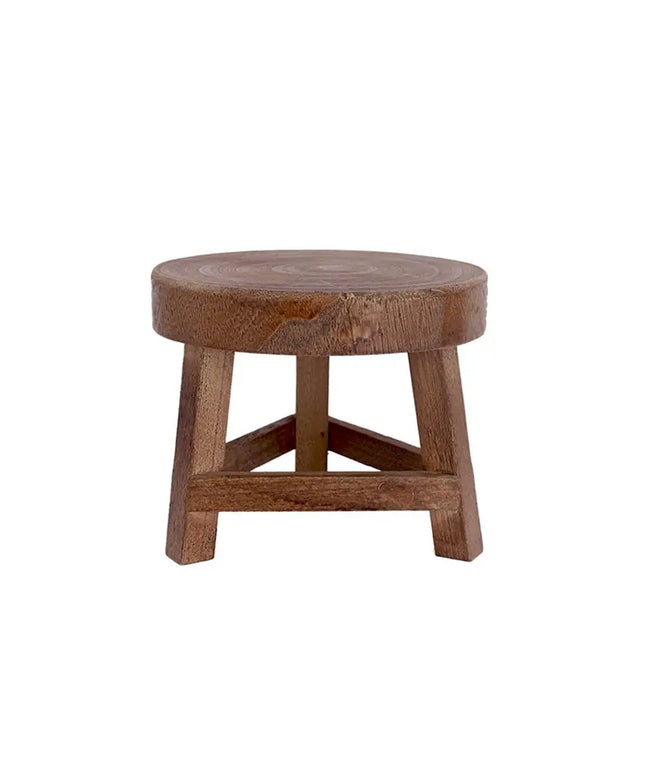 Wood Low Stools Small Bench Plant Stand Indoor Outdoor er Pot Holder Shelf Modern for Entryway Garden Decoration