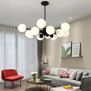 Modern Glass led Chandelier Lighting Ceiling Chandeliers Light For Dining Living Room Bedroom Kitchen Indoor Lustre Fixture Lamp