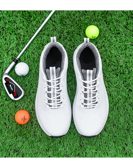2025 Comfortable Golf Shoes Men Big Size 39-48 Professional Golf Spikeless Sneakers Non-Slip Waterproof Golfer Walking Footwear