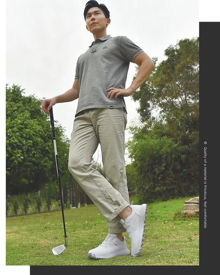 Golf Sneakers Men's Waterproof Fashion Casual Outdoor Comfortable Golfers Footwears Women