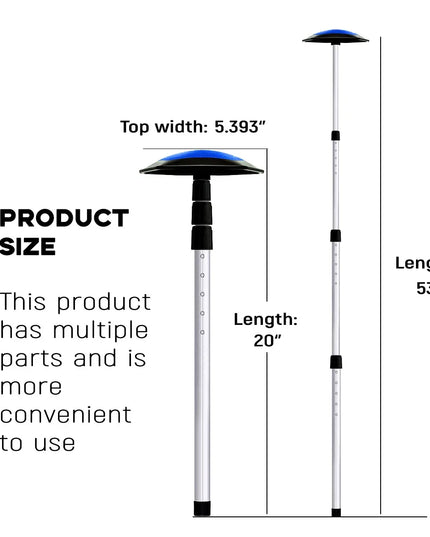 Built in Deformable Support Frame for Golf Bag Aluminium Alloy Protector Keel Rack Stand Shelf TR003