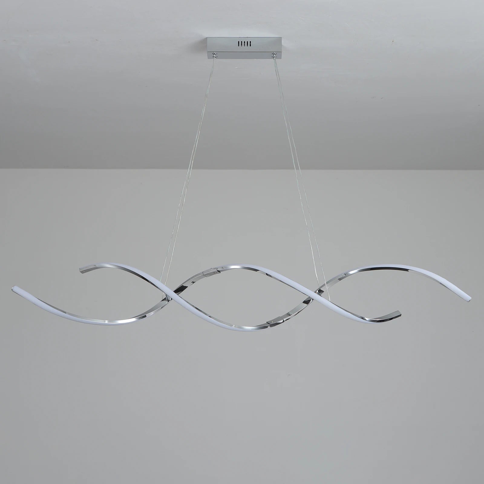 Modern chandelier Lights Simple Dining Room Lights Kitchen Long led Chandelier Living Room Pendant Lamp Home Decoration Lighting