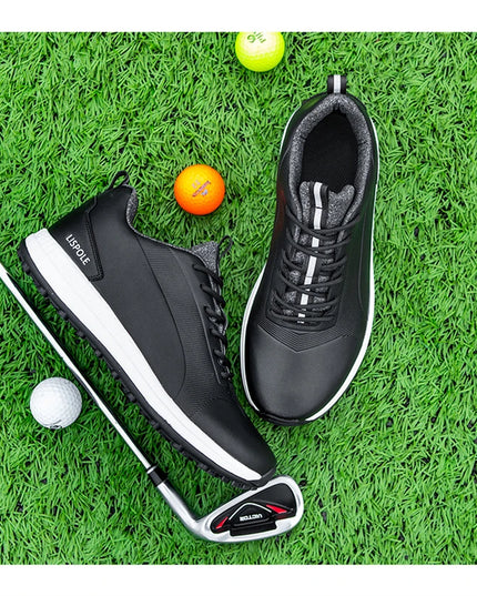 2025 Comfortable Golf Shoes Men Big Size 39-48 Professional Golf Spikeless Sneakers Non-Slip Waterproof Golfer Walking Footwear
