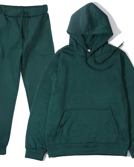 Men's Sports Suits Fashion Tracksuit Women Hoodies + Pants Two Pieces Sets Running Casual Sweatshirts Sweatpants Men's Clothing