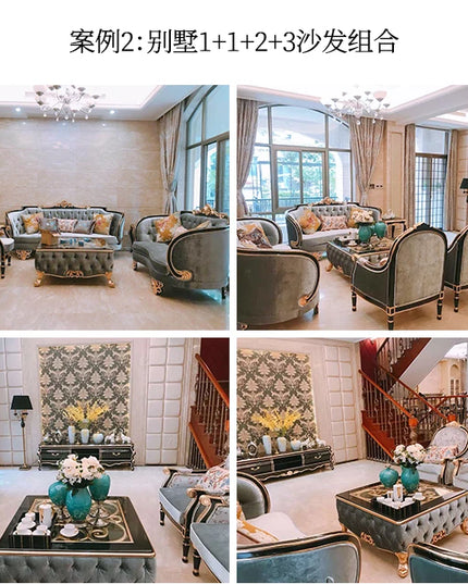 Elegant Modern Sectional Sofa Living Room Luxury Full Set Stylish Home Furniture Trending Design Family Enjoyment Decoration