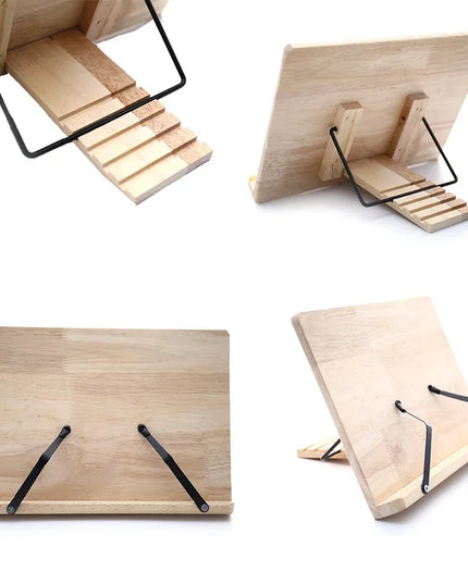 Adjustable Reading Rest Tablet Cook Home Study Room Book Holder Foldable Stand