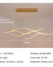 Gold L120cm 60W / Remote dimming