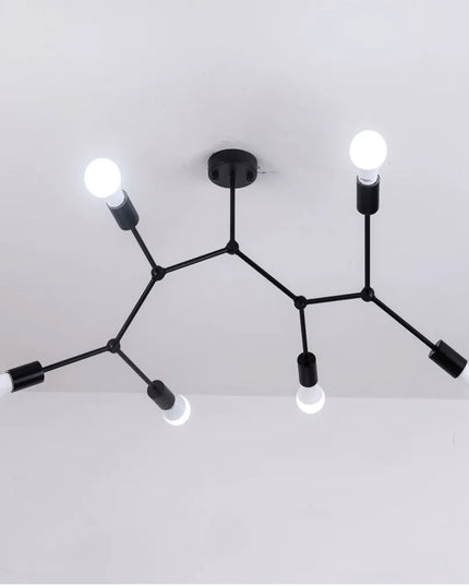 Modern Loft LED Chandelier Light Tree Branch Chandelier Lamp Decorative Chandelies Ceiling Hanglight for Kitchen Living Room