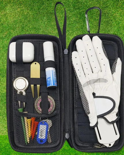 Protective Golf Accessories Case Bag Portable Golf Gloves Holder Large Capacity Golf Gloves Organizer Golf Caddy Organizer For