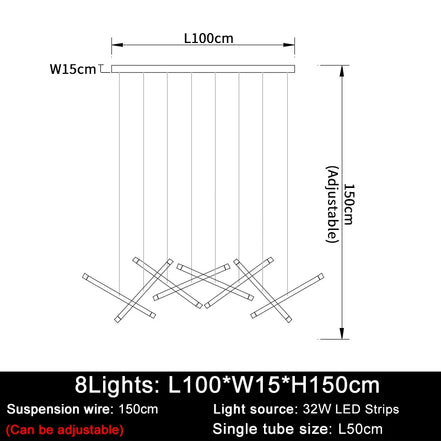 Modern Home Decoration Led Ceiling Chandelier Kitchen Stairs Lighting Lamp Living Room Decor Designer Chandeliers Dining Loft