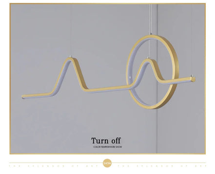 Modern LED Ceiling Chandelier Dining Table Indoor Lighting Chandeliers Kitchen Pendant Light Living Room Decoration Hanging Lamp