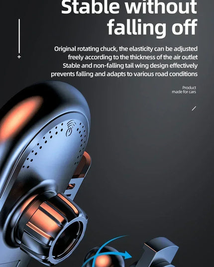 VIKEFON 30W Car Wireless Charger Car Phone Holder for iPhone 12 Pro Max 11 Pro X MAX 8 7 Plus Intelligent Infrared Phone Holder