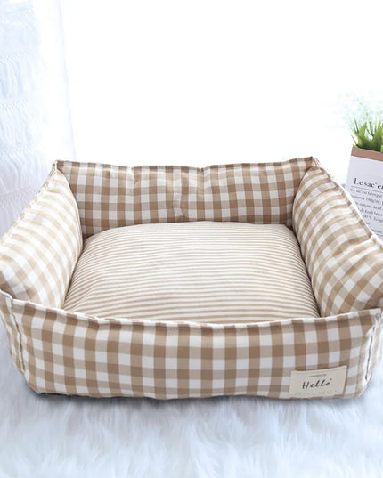 Bed For Dog Cats Puppy House Kennel For Indoor Dogs Small Medium Cat Pet Sofa Sleeping Bed Furniture Pet Supplies Accessories