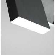 Modern danish Chandelier Design Rotatable Black Led minimalist light Dining Room Decor Led Lamp Bar Loft coffee tables lights