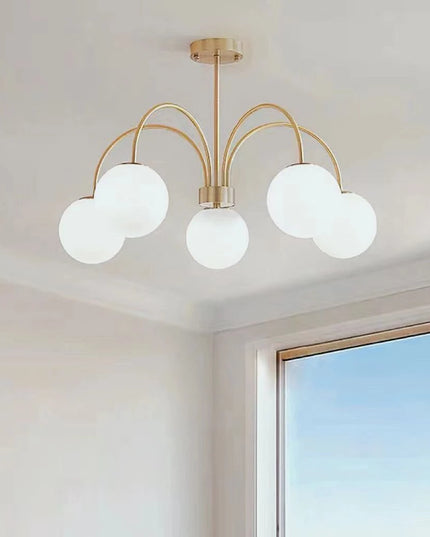 Modern E27 LED Chandelier Light  For Living Room Bedroom Dining Table Kitchen Study Ceiling Pendant Lamps Lustre Home Decoration