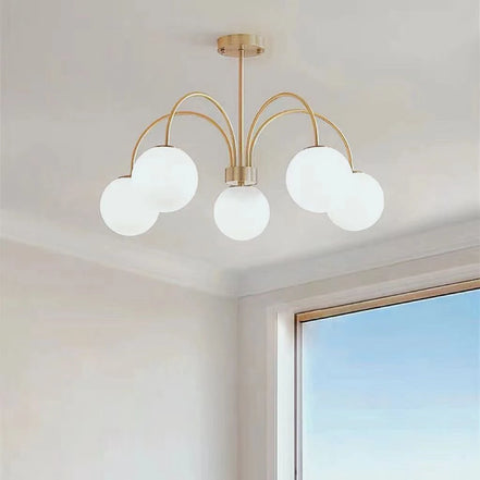 Modern E27 LED Chandelier Light  For Living Room Bedroom Dining Table Kitchen Study Ceiling Pendant Lamps Lustre Home Decoration