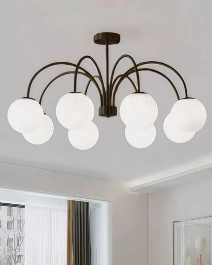 Modern E27 LED Chandelier Light  For Living Room Bedroom Dining Table Kitchen Study Ceiling Pendant Lamps Lustre Home Decoration