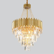 Modern Chandeliers for Living Room Chandelier Luxury Crystal Chandelier Ceiling Lights Lustre Salon Loft Pendant Lighting Lamps