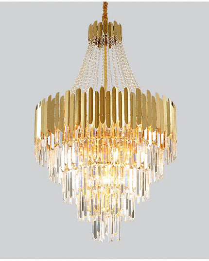 Modern Chandeliers for Living Room Chandelier Luxury Crystal Chandelier Ceiling Lights Lustre Salon Loft Pendant Lighting Lamps