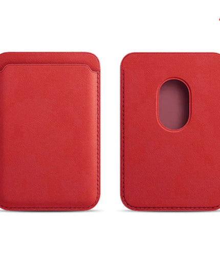 For Magsafe Magnetic Leather Wallet Case For iPhone  17 16 15 14 13 12 11 8  Samsung Huawei Card Holder with Magnet Covers