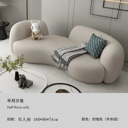 Minimalist Luxury Sofa Beds Sectional White Adults Plush Sofa Beds Lounge Cushion Muebles Para El Hogar Living Room Furniture