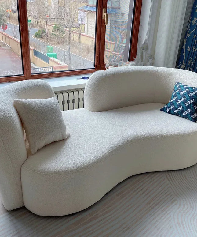 Minimalist Luxury Sofa Beds Sectional White Adults Plush Sofa Beds Lounge Cushion Muebles Para El Hogar Living Room Furniture