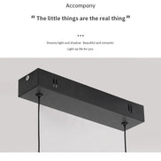 Modern LED Chandelier Featuring Minimalist Linear Panel Design 80/100cm Textured Pendant Light For Dining Rooms Bedrooms  Studie