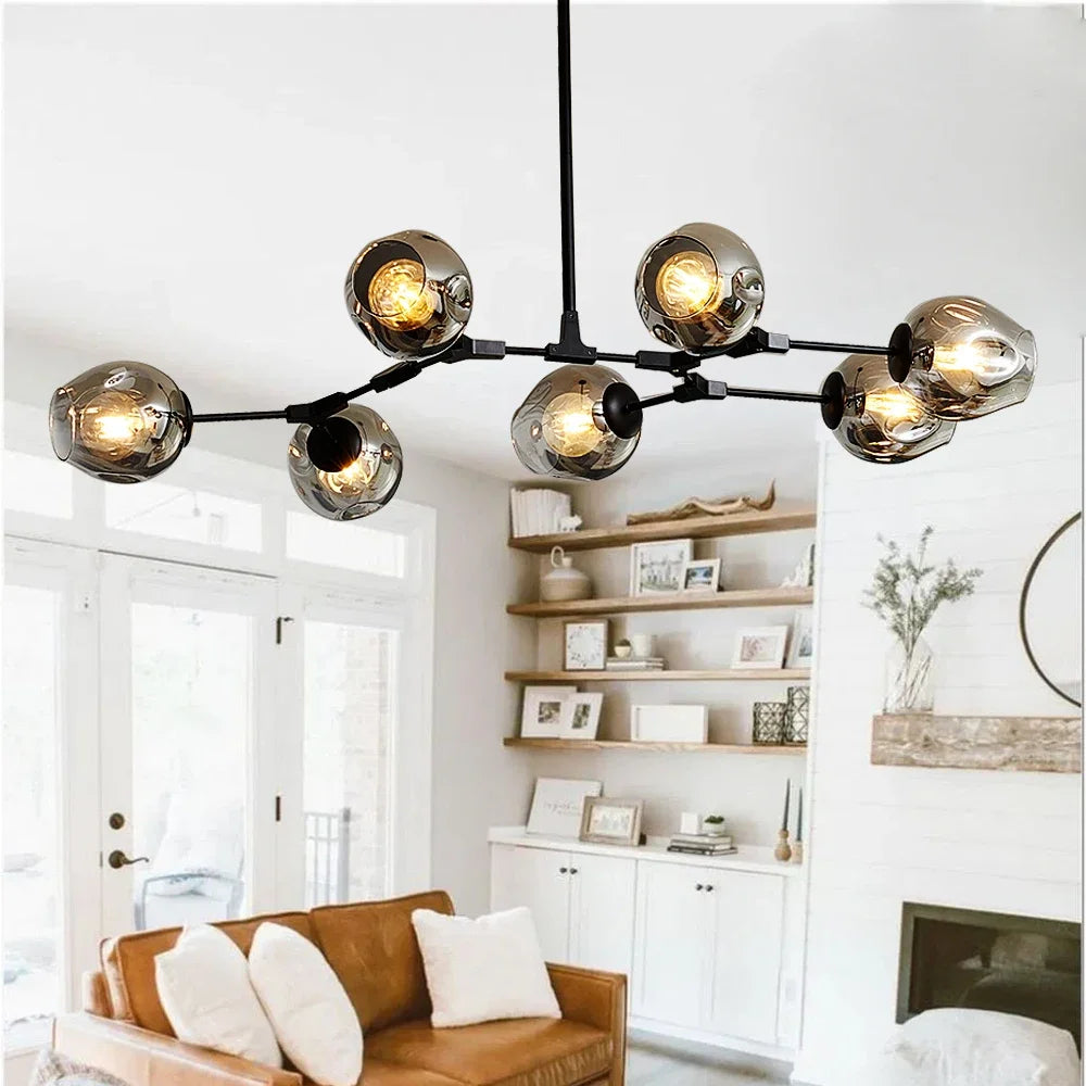 Modern LED Chandelier Lighting for Dining Living Room Decoration Lights Nordic Chandeliers Indoor Lighting Hanging Light Fixture