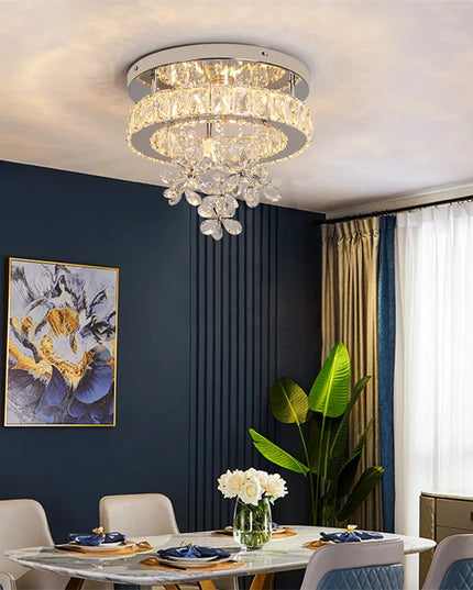 Modern Chandelier For Bedroom Dining Room Led Ceiling Light With Remote Control Hanging Lighting Fixtures Home Decoration Lustre