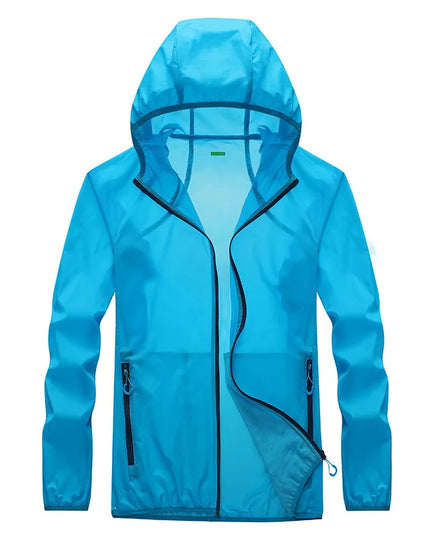 Golf Raincoat Rain Jacket Waterproof Lightweight Quick-Dry UV Sun Protection Breathable Outdoor Sports Men Women Golfing Apparel