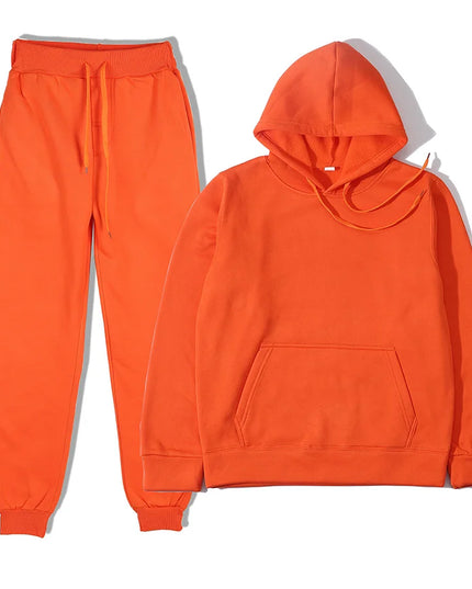 Men's Sports Suits Fashion Tracksuit Women Hoodies + Pants Two Pieces Sets Running Casual Sweatshirts Sweatpants Men's Clothing