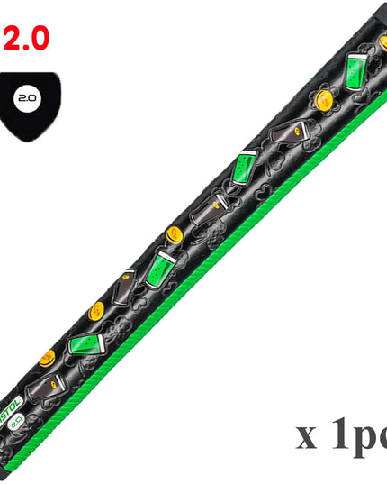 Golf Putter Grip GT 1.0/2.0 Textured Comfort Design for Superior Control, Anti-Slip Pattern Polyurethane Durable Grips