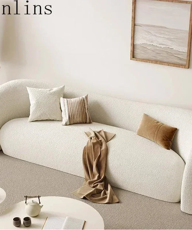 nordic living room Sofas minimalist lazy luxury europe Sofas family white salas y sofas muebles elegantes modernos Furniture