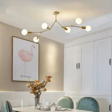 Modern Loft LED Chandelier Light Tree Branch Chandelier Lamp Decorative Chandelies Ceiling Hanglight for Kitchen Living Room