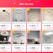 Modern Minimalist Led Chandelier Creative Personality Dining Room Bar Pendant Light Lighting Kitchen Hanging Lamp Lustre Fixture