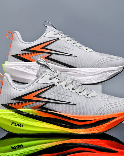 Running Shoes Speciality Marathon Men Sports Breathable Lightweight Carbon Board Women's Comfortable Athletic Nonskid Sneakers